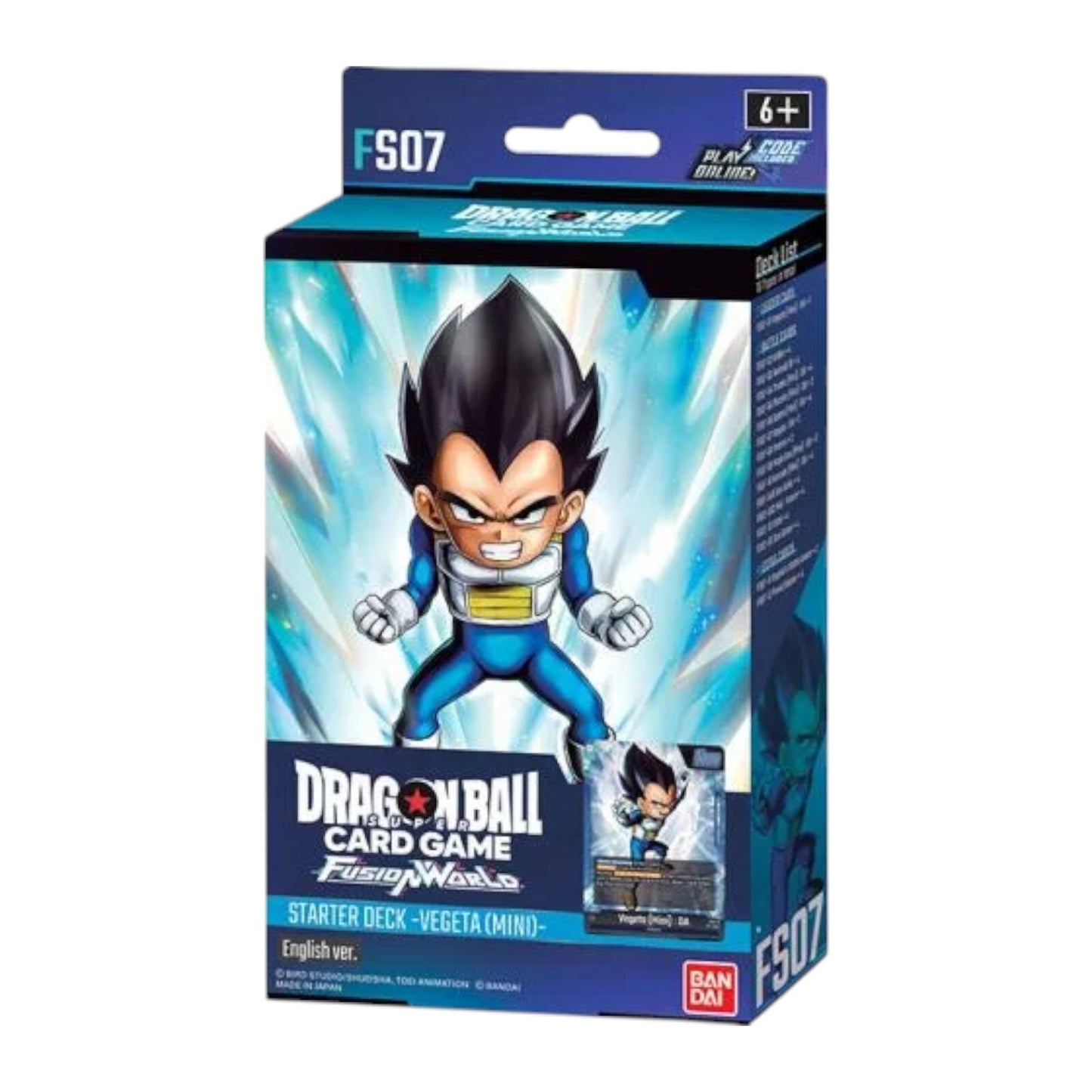 Dragon Ball Super TCG: Fusion World Starter Deck Vegeta (Mini) FS07