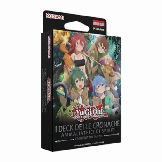 yu gi oh I Deck Delle Cronache ammaliatrici di spiriti sealed yugioh ITA Foil Ed