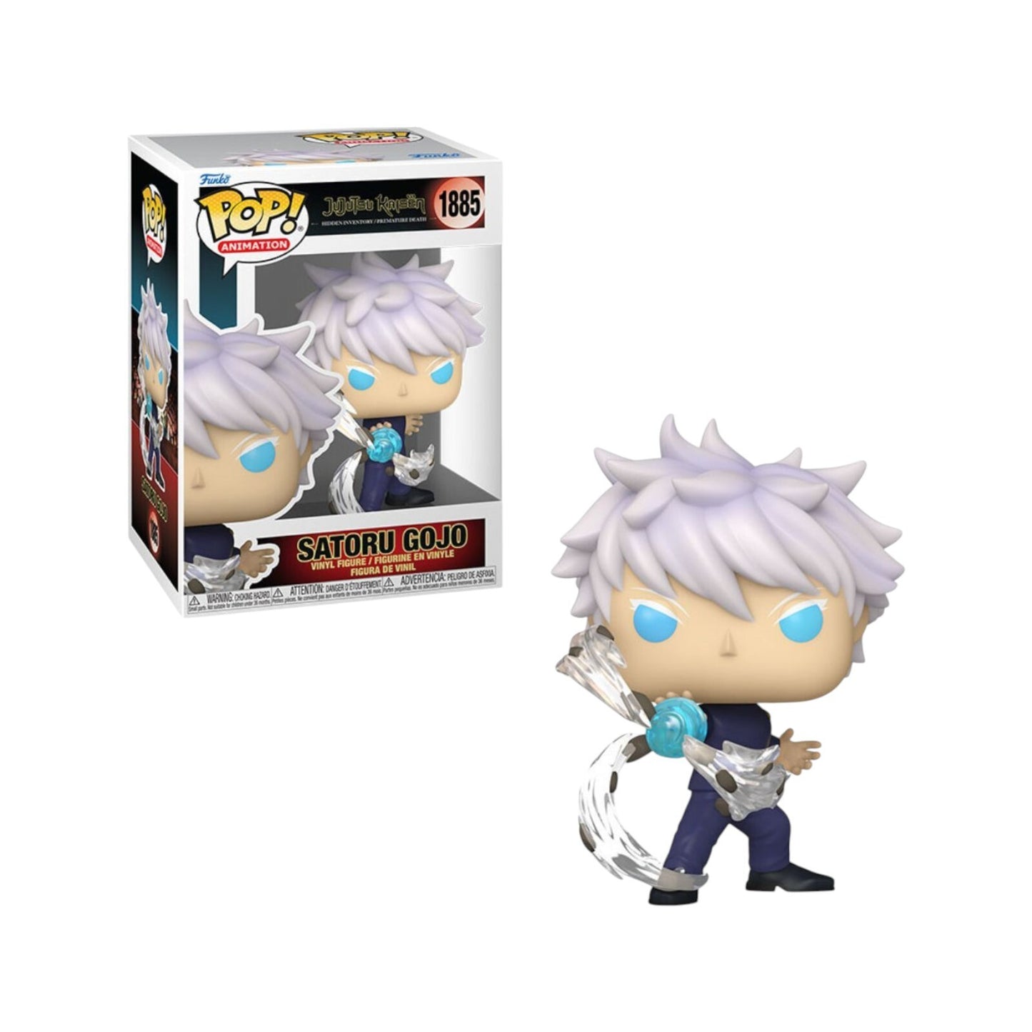 FUNKO POP ! Animation - Jujutsu Kaisen (1885) Satoru Gojo (Hidden Inventory) 9cm