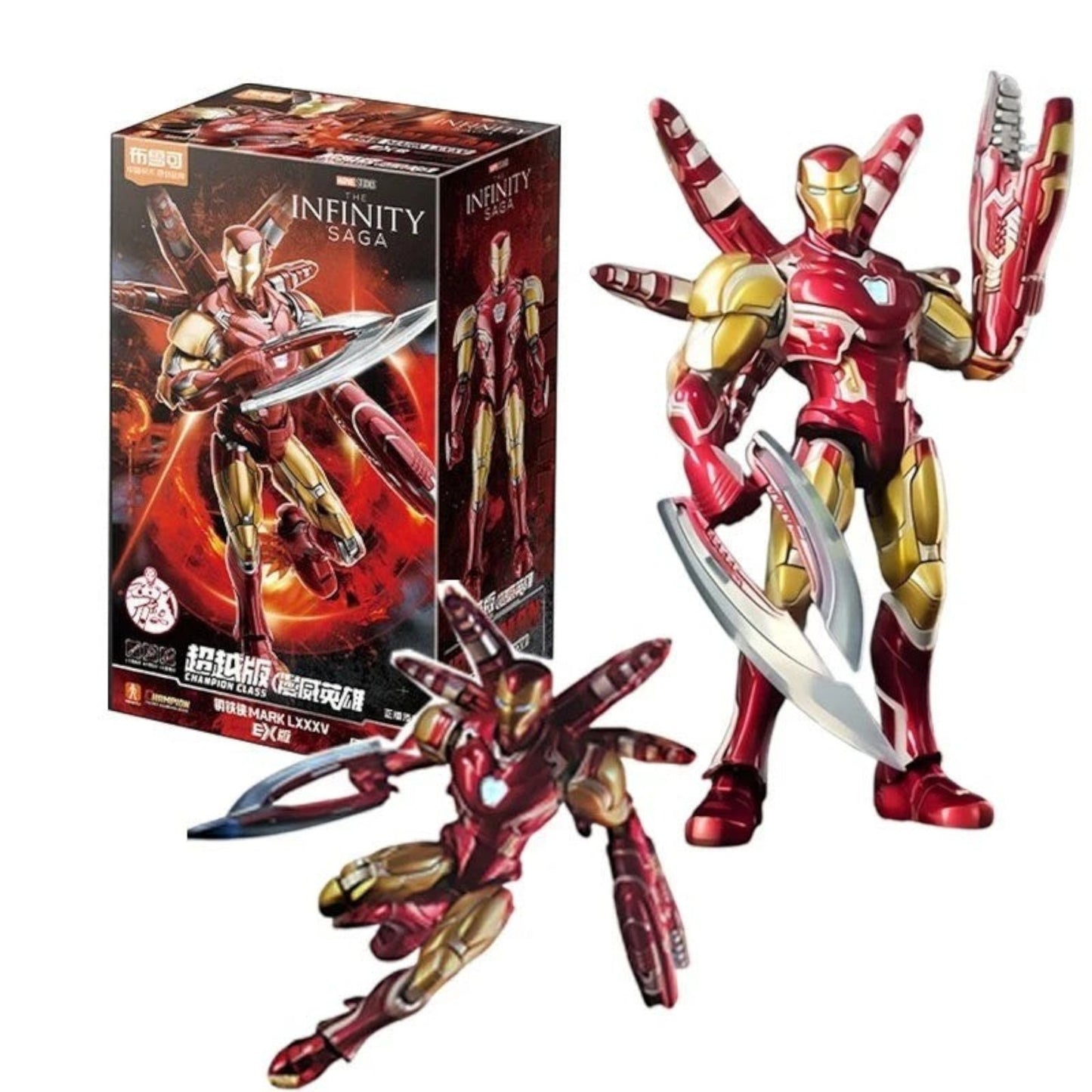 Marvel Infinity Saga Iron Man Mark LXXXV Poseable Model Kit