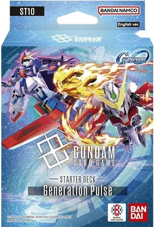 Gundam Card Game ST10 Generation Pulse Starter Pack ENG NUOVO SIGILLATO