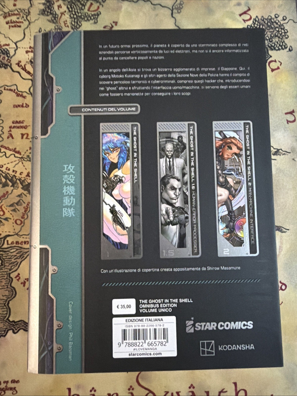GHOST IN THE SHELL omnibus volume unico + stampa ed. star comics manga completa