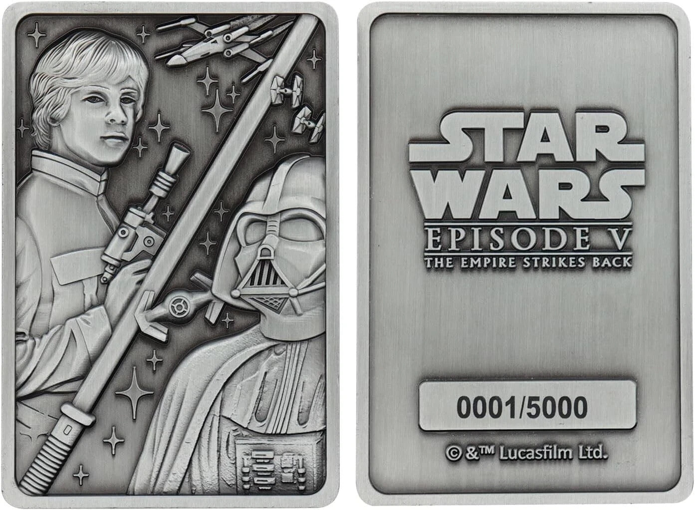 STAR WARS 5 - Luke & Darth Vader - Limited Edition NUOVO