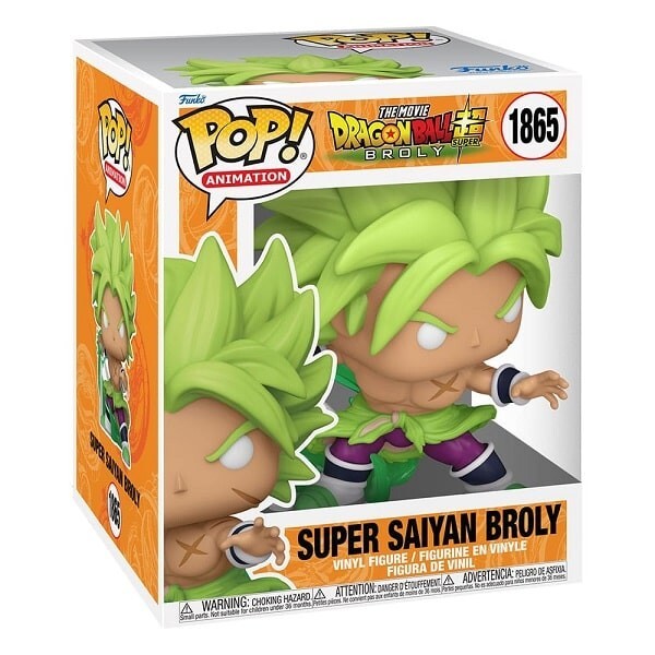 Funko Pop! Broly Super Saiyan 6" #1865 – Dragon Ball Super