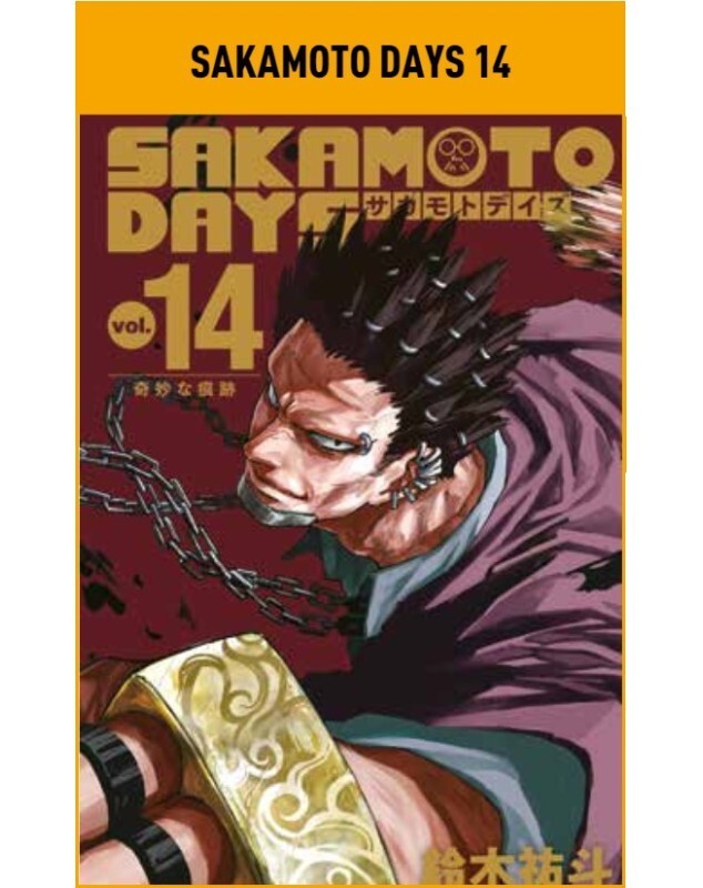 SAKAMOTO DAYS n. 14 - fumetto manga Yuto Suzuki Panini Comics ITA
