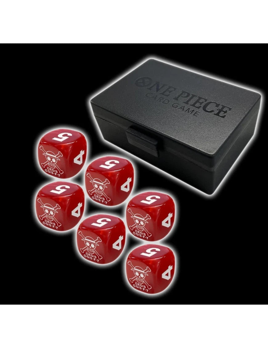 One Piece Card Game – Official Dice and Dice Case Set (ENG)