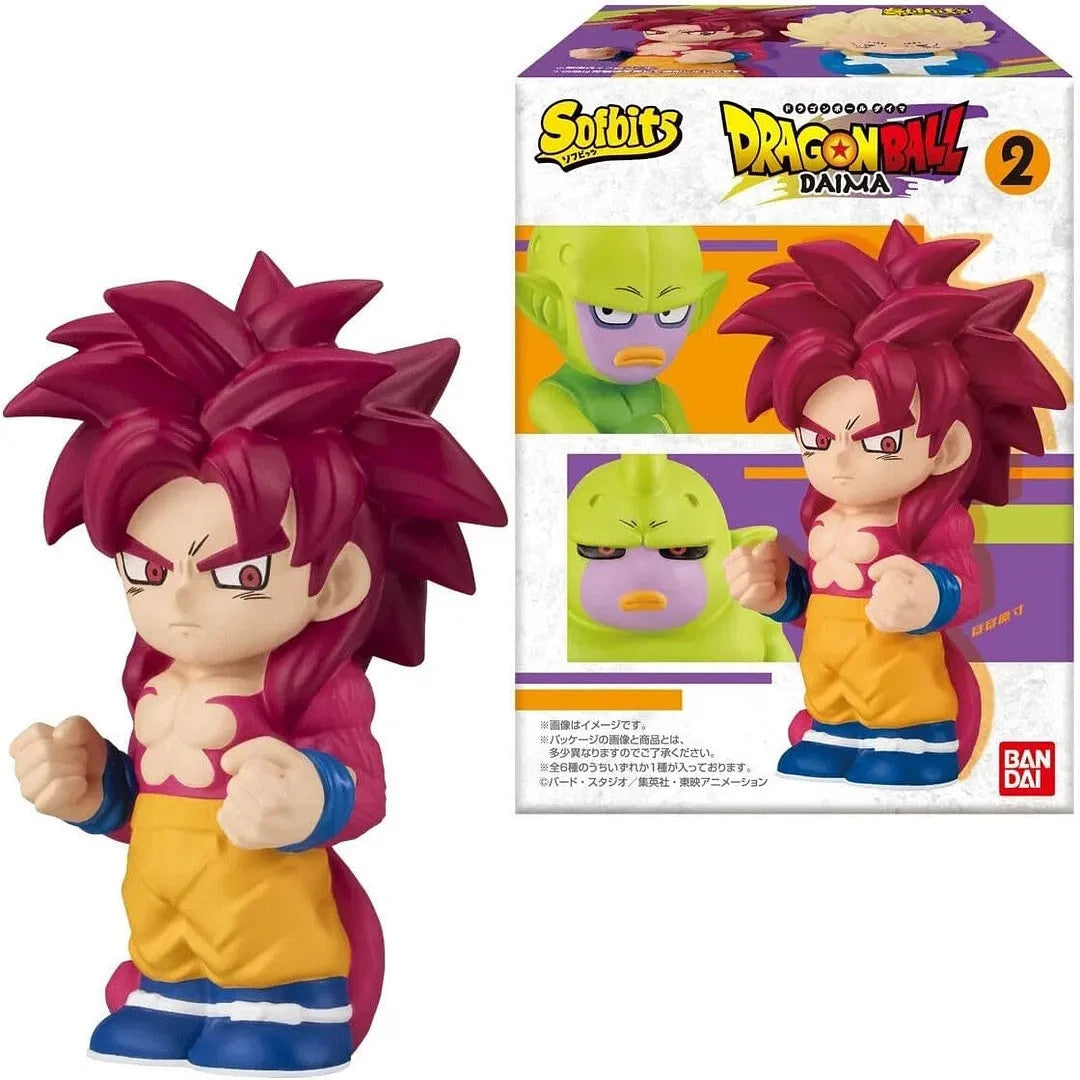Sofbits Dragon Ball serie 2 Bandai - 1 personaggio casuale - LEGGERE DESCRIZIONE