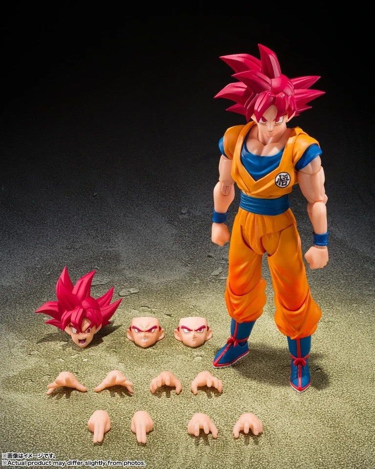 Bandai S.H. Figuarts Dragon Ball Super Son Goku Super Saiyan God God Aura