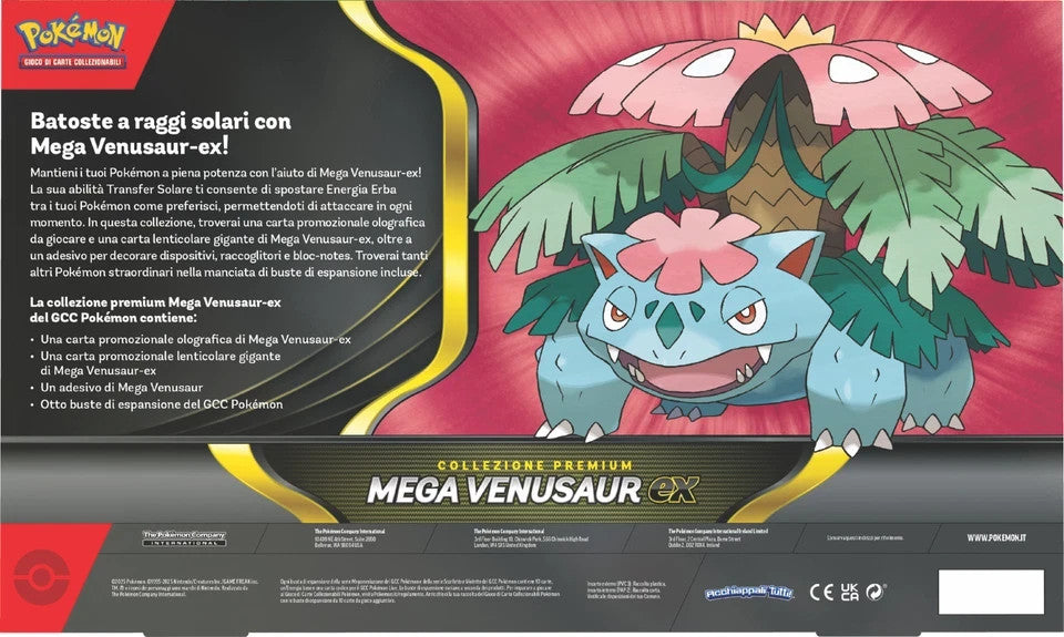 Pokemon Collezione Premium Mega Venusaur-EX - ITALIANO