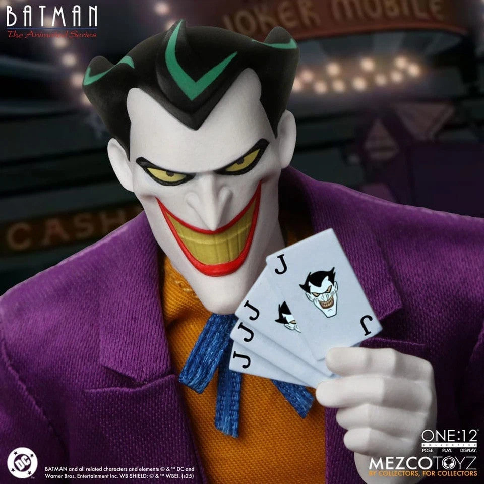the ONE 12 COLLECTIVE: the ANIMATED SERIES – JOKER 1/12 Action Figure 17 cm