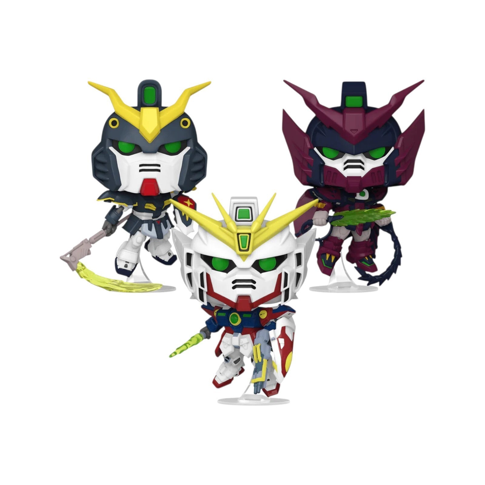 Mobile Suit Gundam Wing Pop! Plus Vinyl Figure complete pack