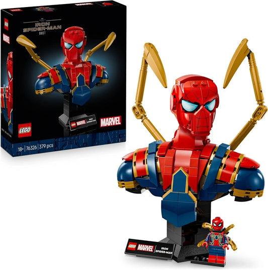 LEGO Marvel 76326 Busto di Iron Spider-Man