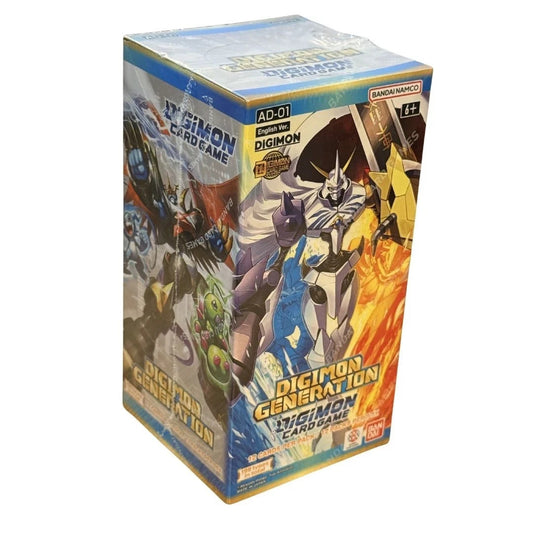 box card game digimon advance booster generation ad-01 ad01 ad 01 eng