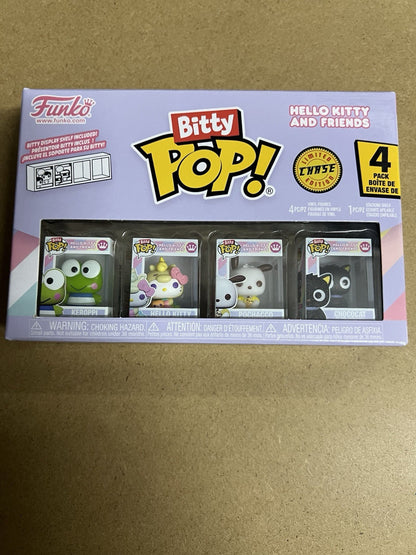 Funko Bitty POP! 4 Pack Hello Kitty & Friends Limited Chase Edition Sealed