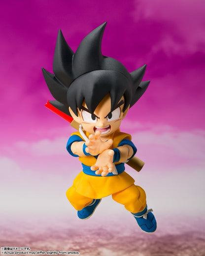 SON GOKU MINI DRAGON BALL DAIMA SH FIGUARTS BANDAI 7 CM NUOVA ORIGINALE