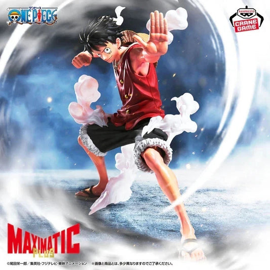 ONE PIECE MONKEY D. LUFFY GEAR TWO FIGURE BANPRESTO MAXIMATIC PLUS 21 CM NUOVO