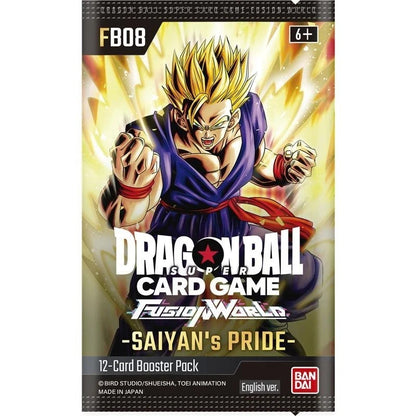 Dragon Ball Super Fusion World FB08 Gathering of Saiyans Booster Box ENG
