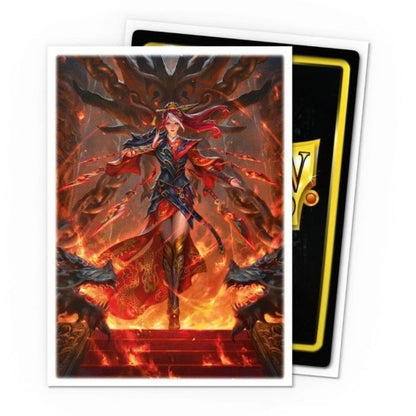 Dragon Shield Matte Art Sleeves- Cindra Dracal of Retribution (100)
