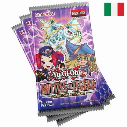 Yu-Gi-Oh Battaglie della Leggenda Galleria Gloriosa box 24 buste ITA 1 Ed.
