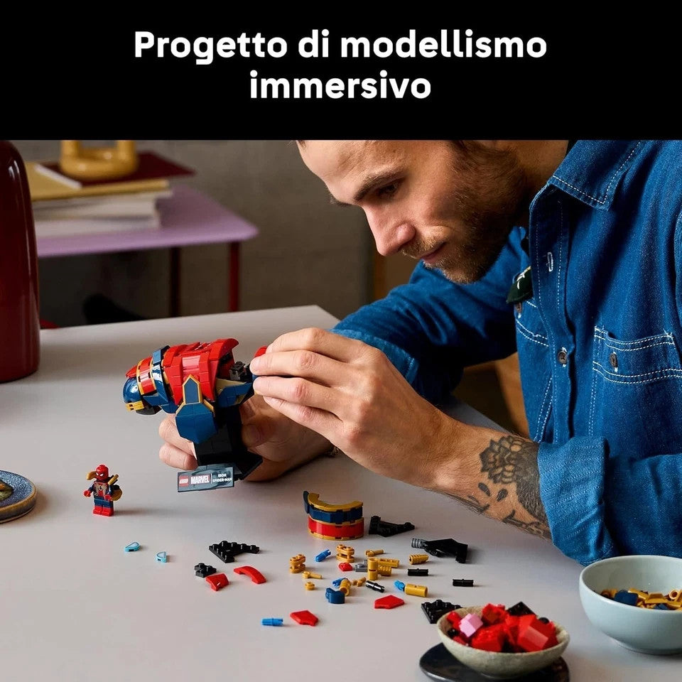 LEGO Marvel 76326 Busto di Iron Spider-Man