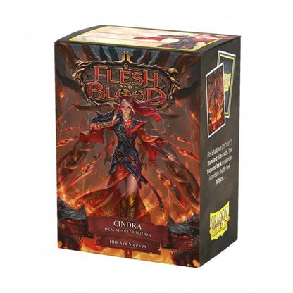 Dragon Shield Matte Art Sleeves- Cindra Dracal of Retribution (100)