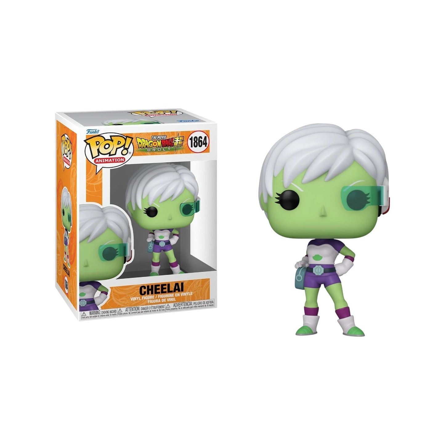 Funko Pop! Dragon Ball Super Cheelai #1864 – Figura da Collezione