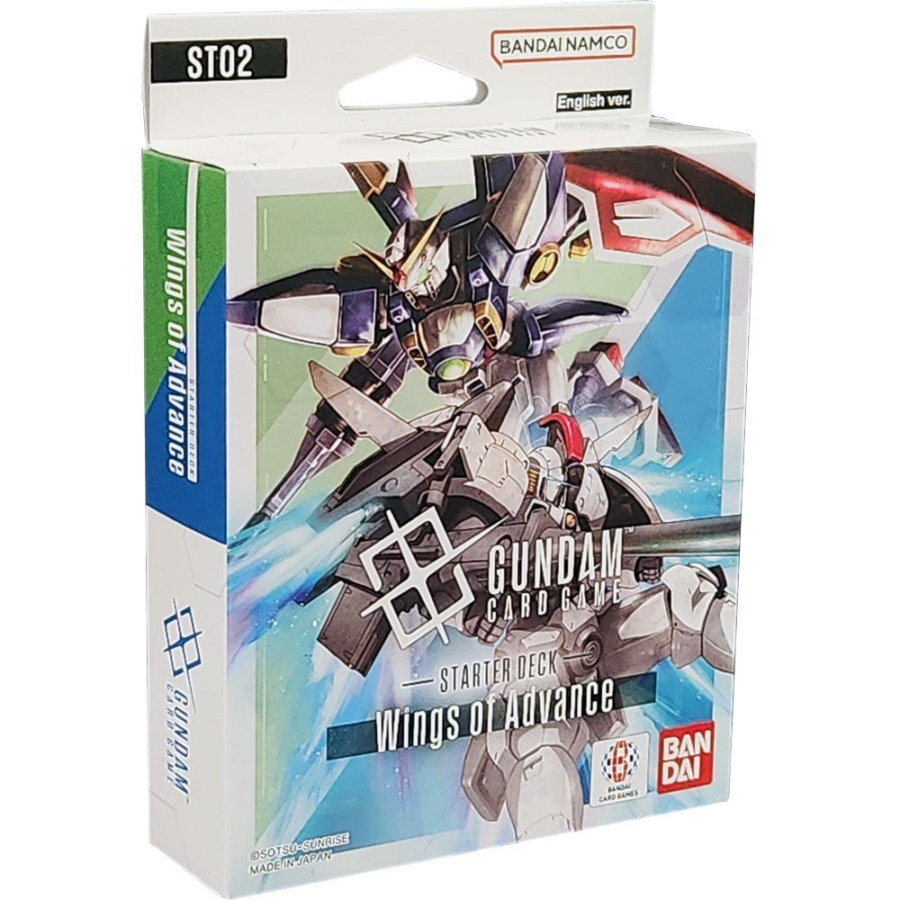 Starter Deck Wings of Advance ST02 – Gundam Card Game - NEW AND SEALED