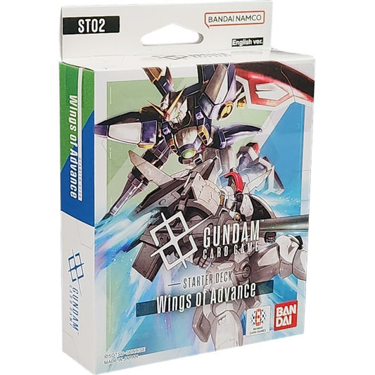 Starter Deck Wings of Advance ST02 – Gundam Card Game - NEW AND SEALED