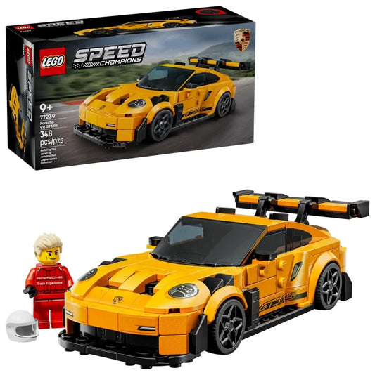 Lego Speed 77239 Super car Porsche 911 GT3 RS con alettone posteriore e nuovi ce