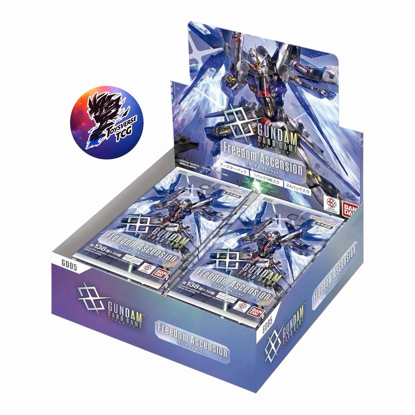 Gundam TCG GD-05 Freedom Ascension Booster Box - ENG PREORDER 24/7
