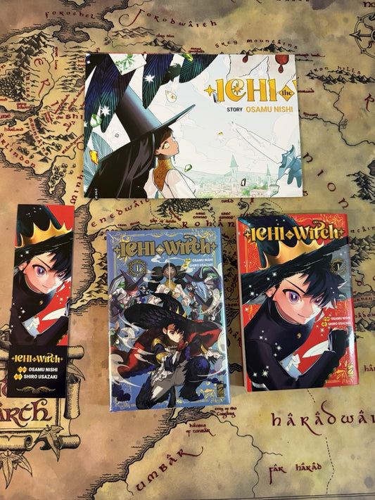 Ichi The Witch Vol 1 + Limited Edition Variant + Poster + Segna ITA Bundle Nuovi