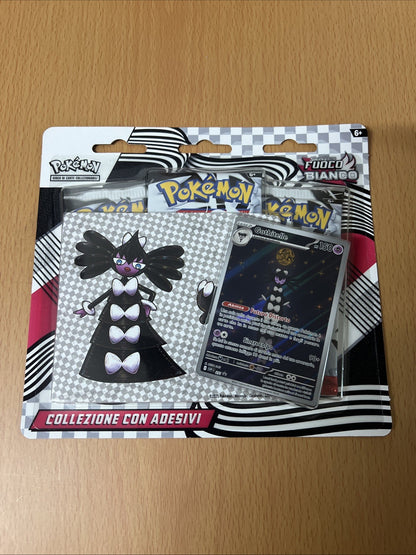 Pokémon Collezione con Adesivi Fuoco Bianco Gothita, Gothorita ITALIANO 