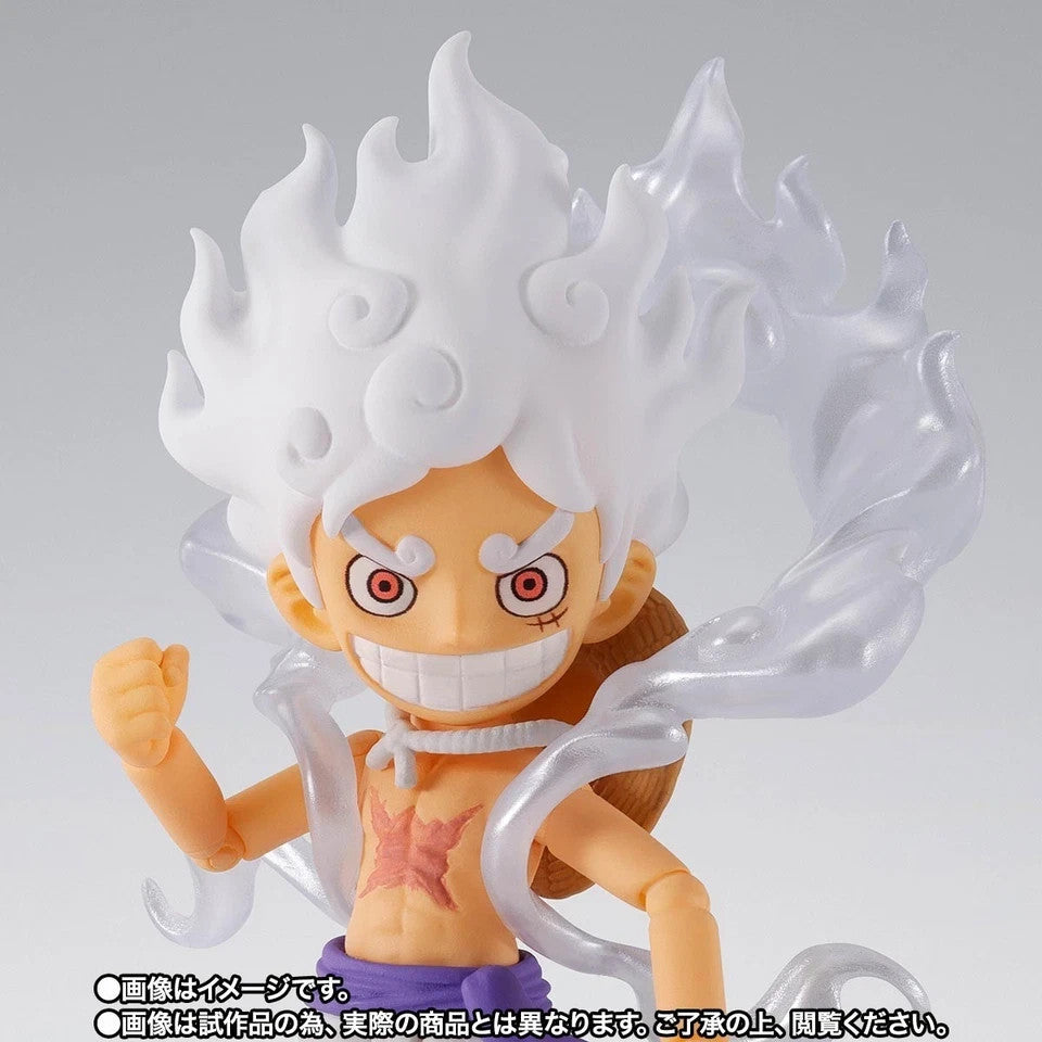 Bandai World Collectable Figure X S.H. Figuarts One Piece Monkey D. Luffy Gear 5