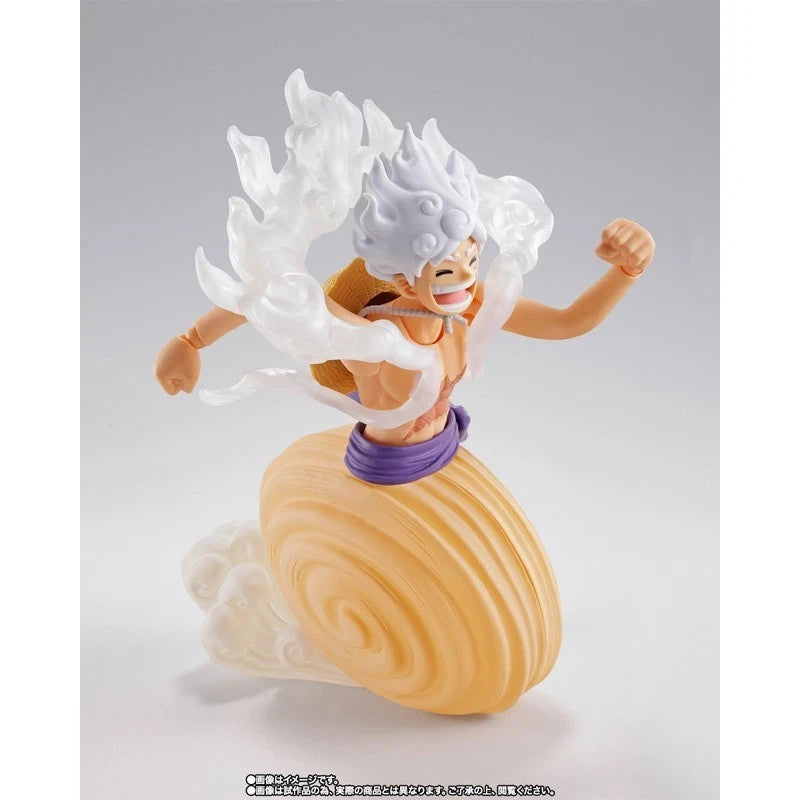Bandai S.H. Figuarts One Piece Monkey D. Luffy Gear 5 Future Island Egghead