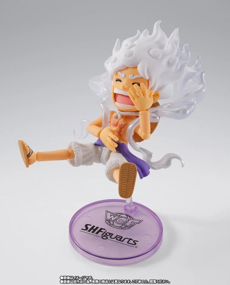 Bandai World Collectable Figure X S.H. Figuarts One Piece Monkey D. Luffy Gear 5