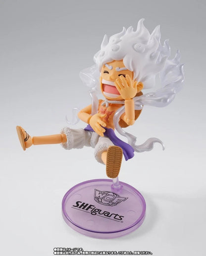 Bandai World Collectable Figure X S.H. Figuarts One Piece Monkey D. Luffy Gear 5