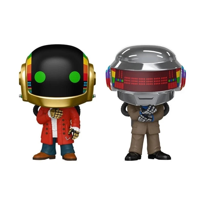 FUNKO POP! ROCKS DAFT PUNK DISCOVERY ERA TWO PACK FIGURES NUOVO CON DIFETTO