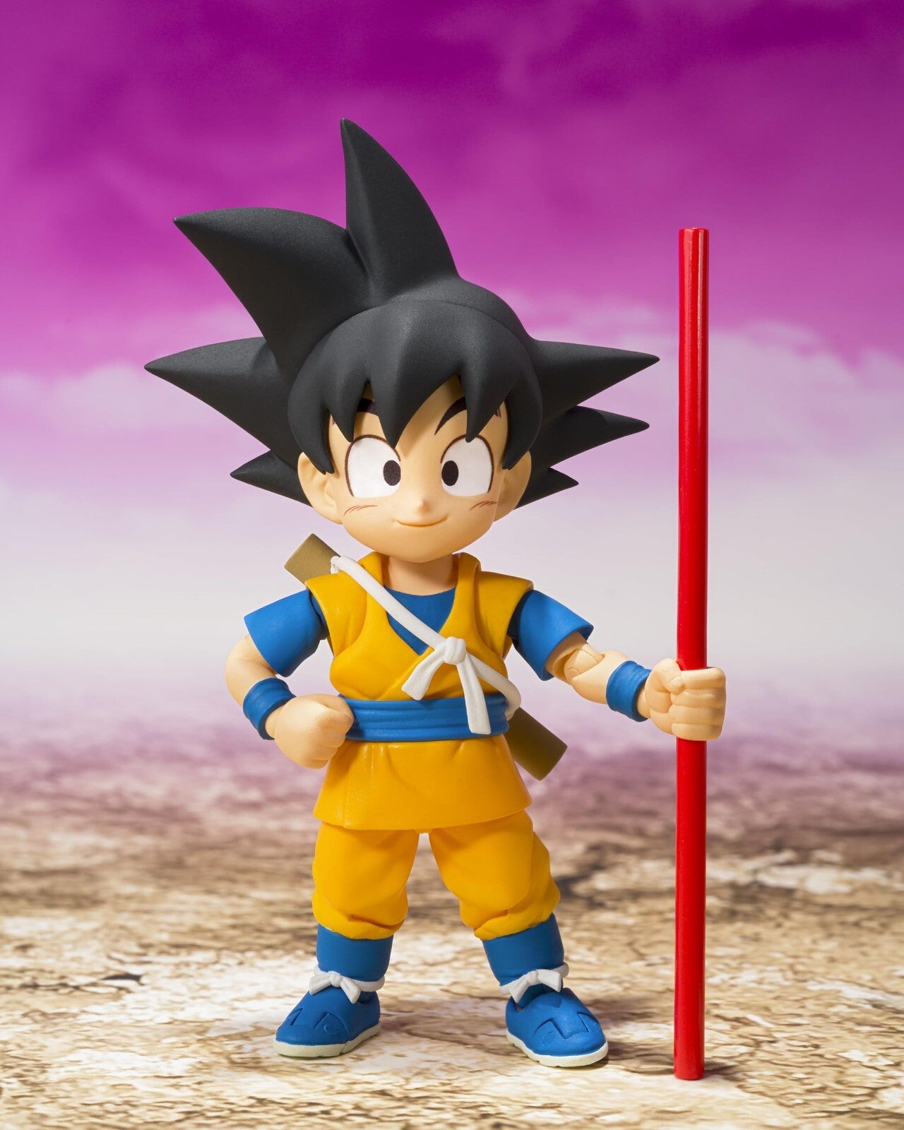 SON GOKU MINI DRAGON BALL DAIMA SH FIGUARTS BANDAI 7 CM NUOVA ORIGINALE