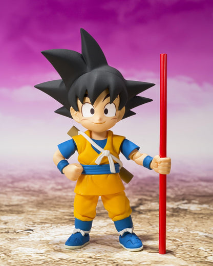 SON GOKU MINI DRAGON BALL DAIMA SH FIGUARTS BANDAI 7 CM NUOVA ORIGINALE