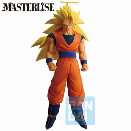 DRAGON BALL Z SUPER SAIYAN 3 SON GOKU SSJ3 FIGURE ICHIBANSHO MASTERLISE 25CM NEW