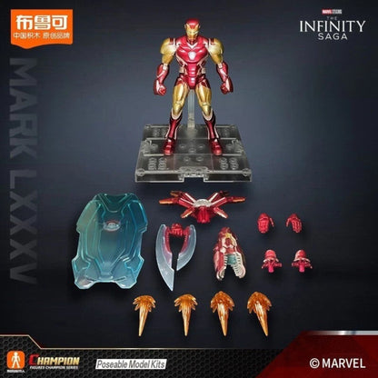 Marvel Infinity Saga Iron Man Mark LXXXV Poseable Model Kit