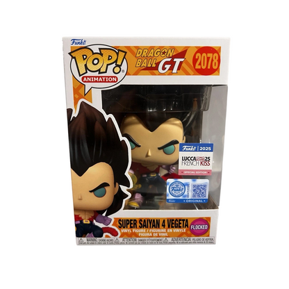 Super Saiyan 4 Vegeta Flocked Funko Pop! 2078 Special Edition Lucca 2025