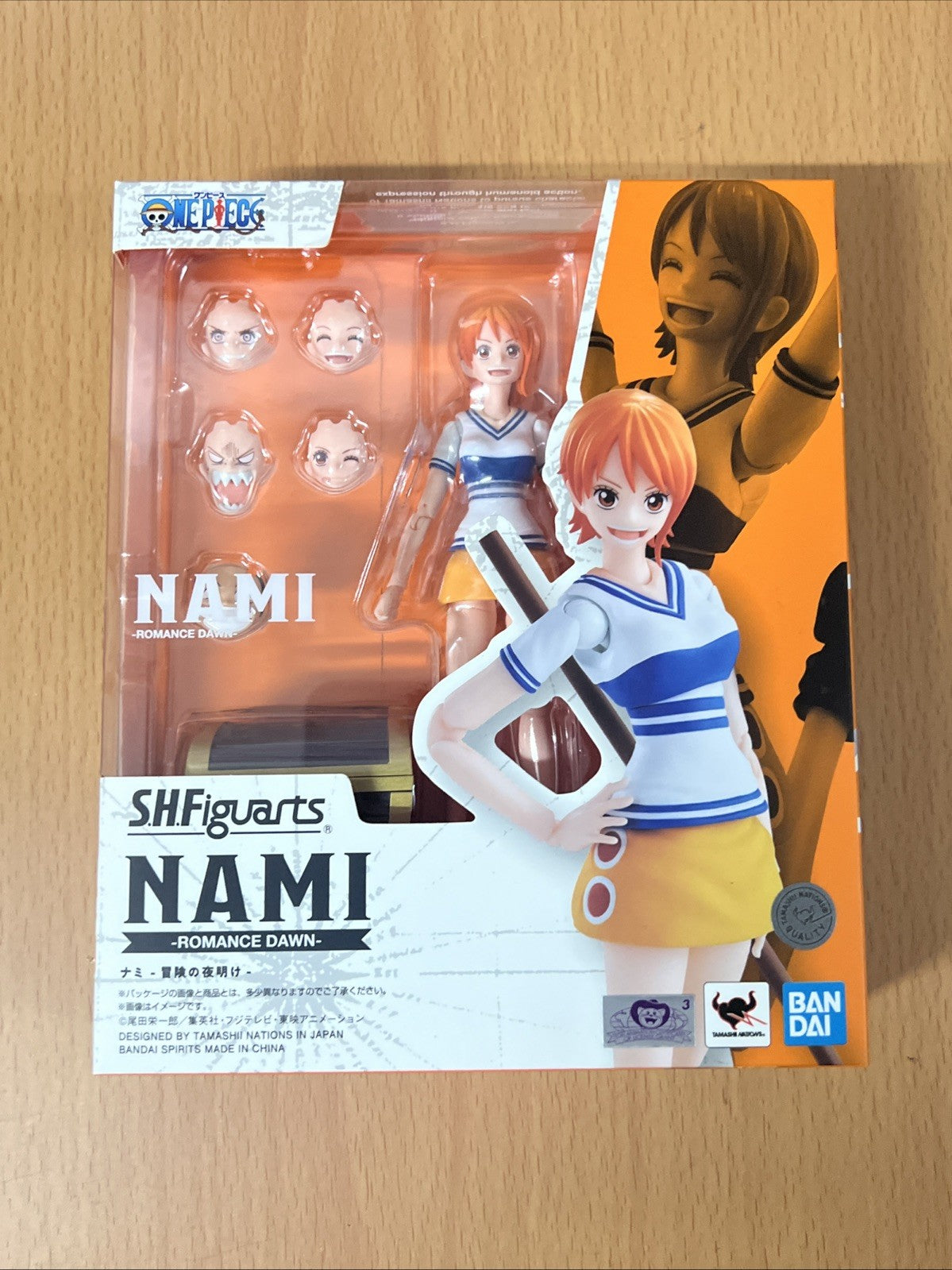 ONE PIECE: NAMI ROMANCE DAWN VERSION S.H. FIGUARTS 14 cm Action Figure BANDAI