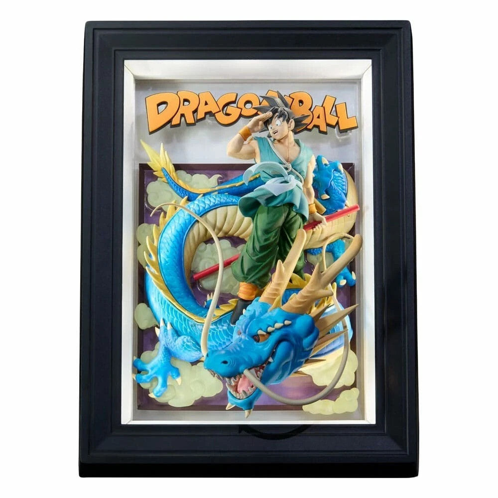 DRAGON BALL Z Tamashii Art 3D Relief Picture Son Goku & Dragon Bandai
