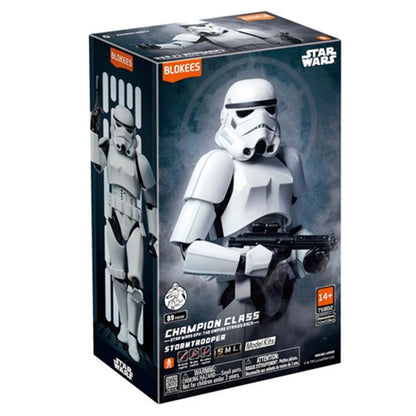 Blokees Star Wars Champion Class 02 Stormtrooper Evergreen Model Kit Action Figu