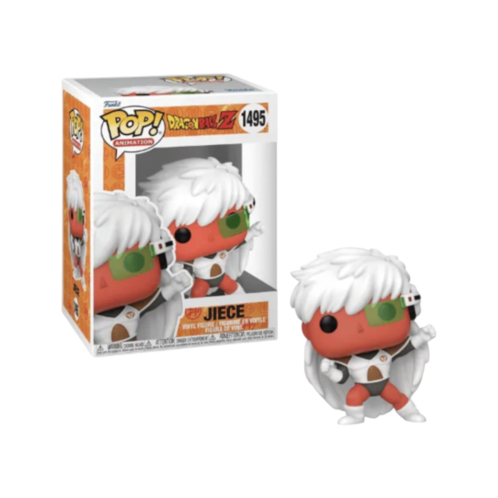 Dragon Ball Z - Jiece (1495) Funko Pop! Animation Anime Jeeth Gis Vinyl Figure