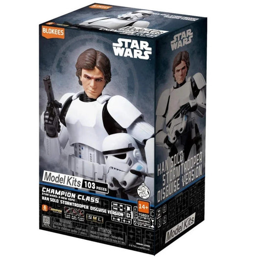 Blokees Star Wars Champion Class 03 Han Solo Disguise Model Kit Action Figure 75