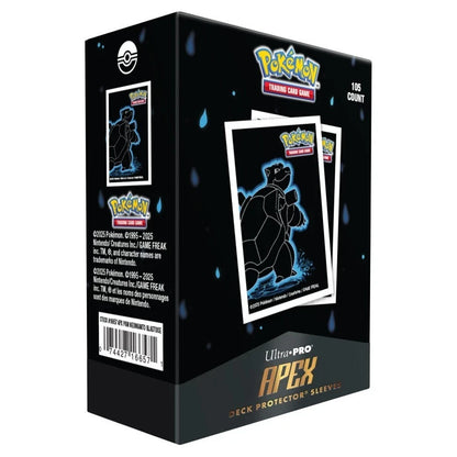 Ultra Pro Apex Sleeves Standard Pokemon Neon Kanto Blastoise 105 ct