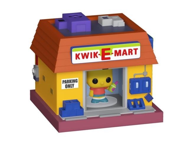 Simpsons Bitty Pop! Town Vinile Figura Kwik-e-mart Funko