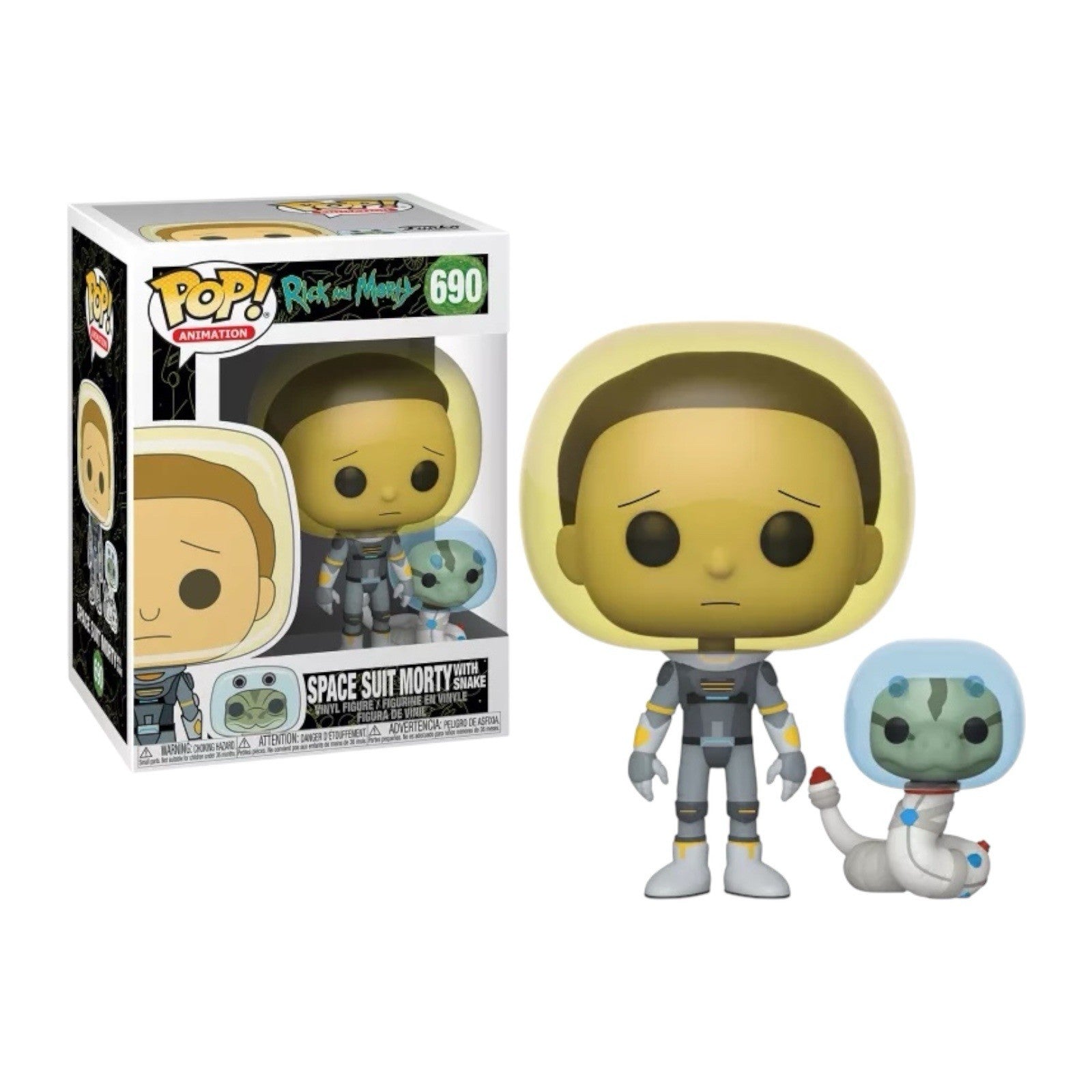 Funko Pop! Rick and Morty Space Suit Morty #690 – Figura da Collezione